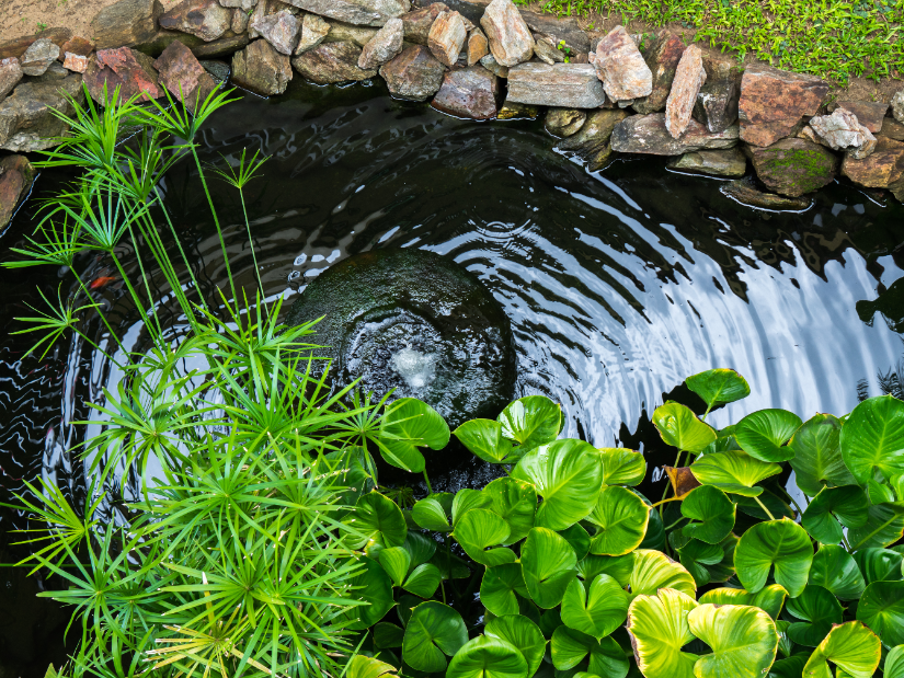 Verrijk de vijver met water- en zuurstofplanten!