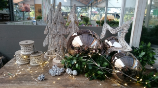 Kerstversiering in overvloed bij Tuincentrum De Oude Tol